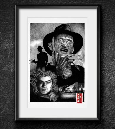 Nightmare_DRAWINGS_framed