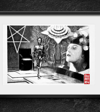 metropolis_DRAWINGS_framed